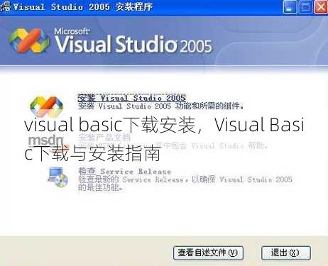 visual basic下载安装