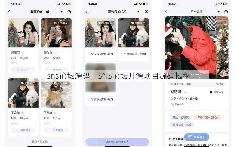 sns论坛源码