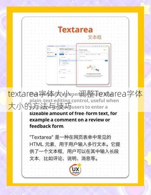 textarea字体大小