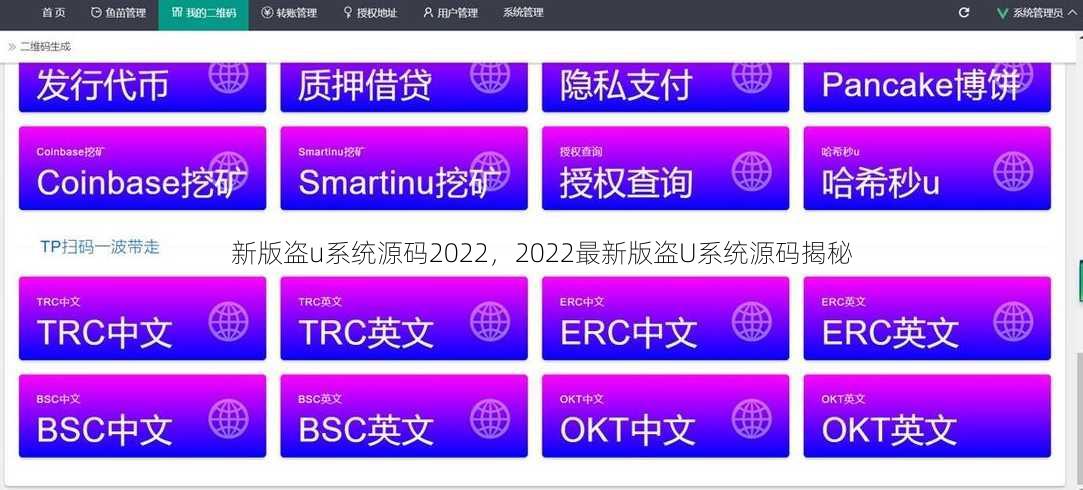 新版盗u系统源码2022