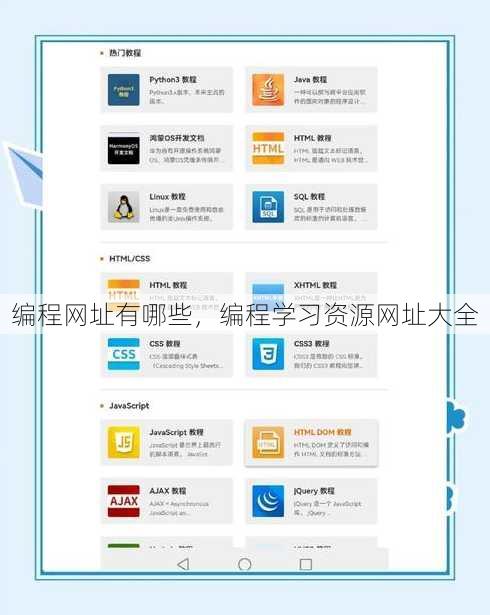 编程网址有哪些