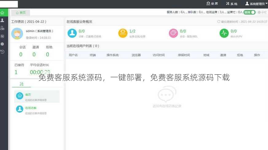 免费客服系统源码