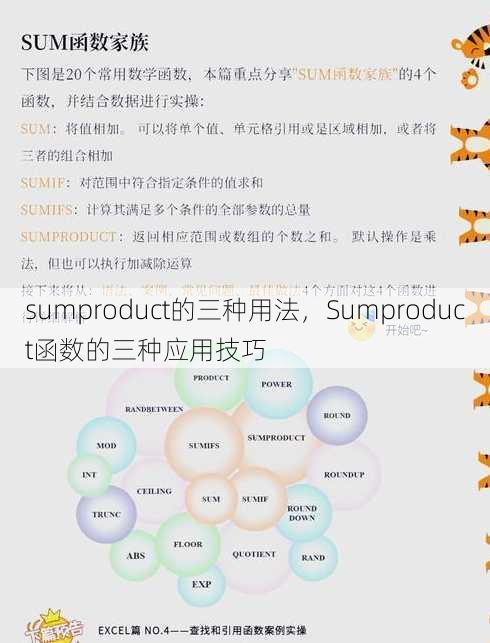 sumproduct的三种用法
