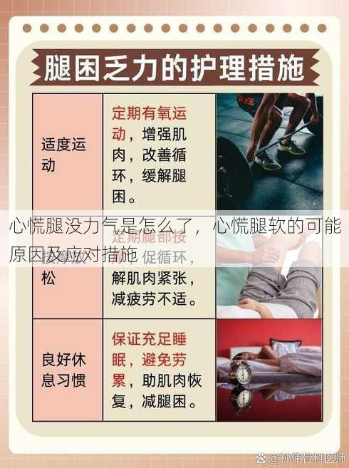心慌腿没力气是怎么了