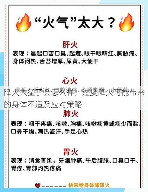 降火太猛了会怎么样