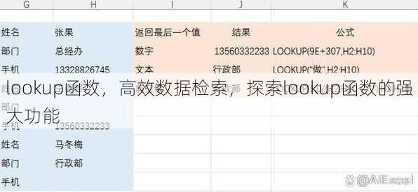 lookup函数
