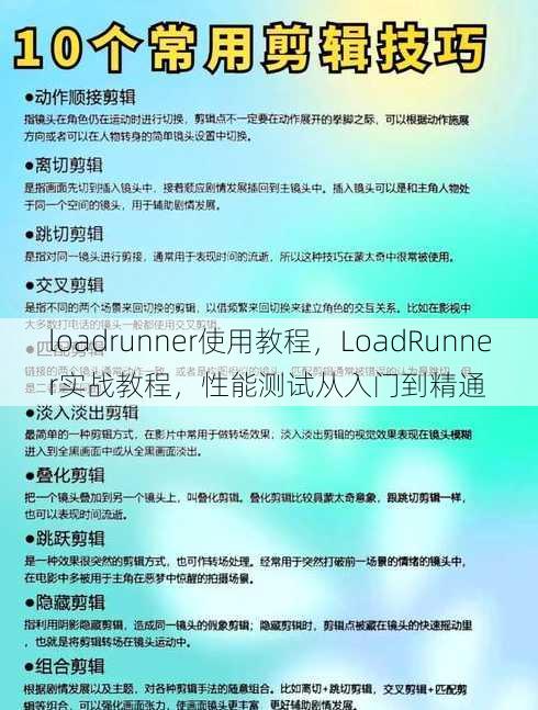 loadrunner使用教程