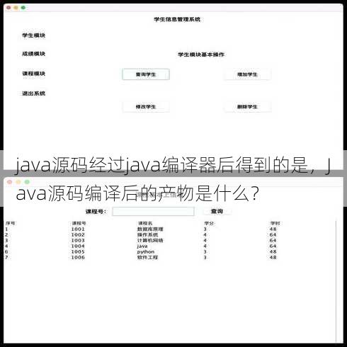 java源码经过java编译器后得到的是