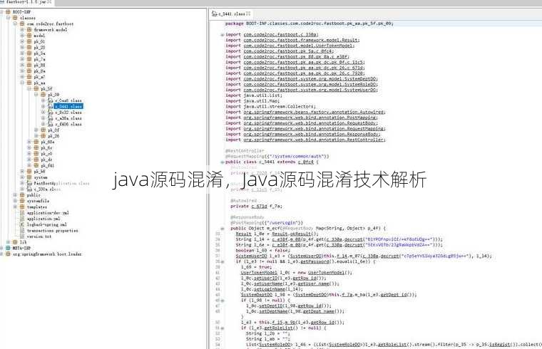 java源码混淆
