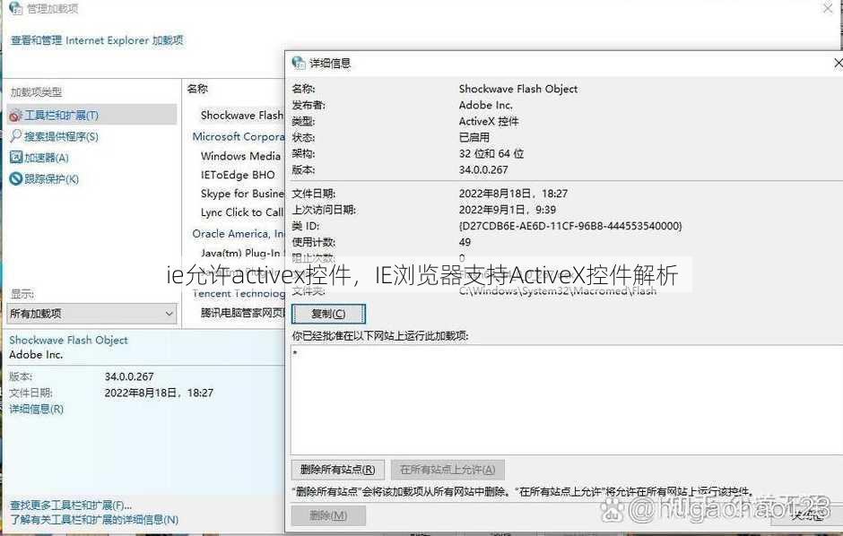 ie允许activex控件