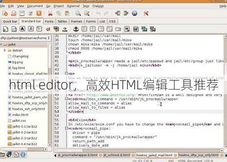html editor