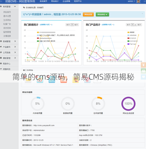 简单的cms源码
