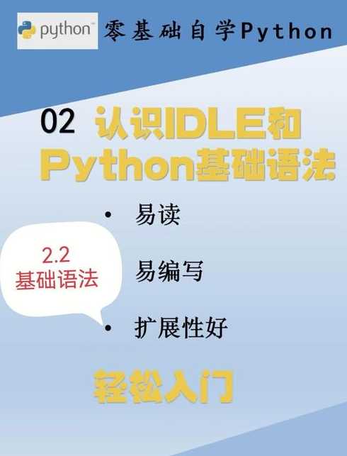 python入门零基础（python入门零基础自学）