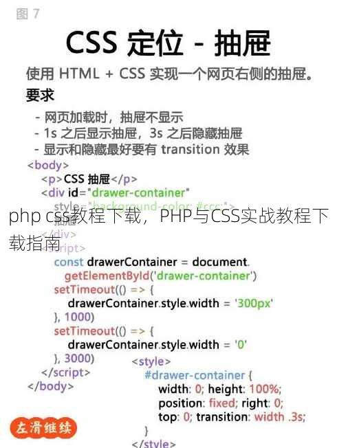 php css教程下载