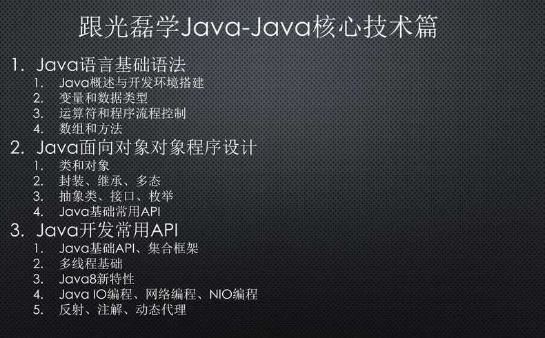 java核心技术是什么（java核心技术一）