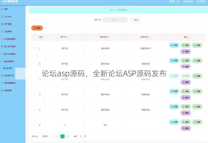 论坛asp源码