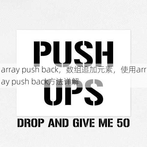 array push back