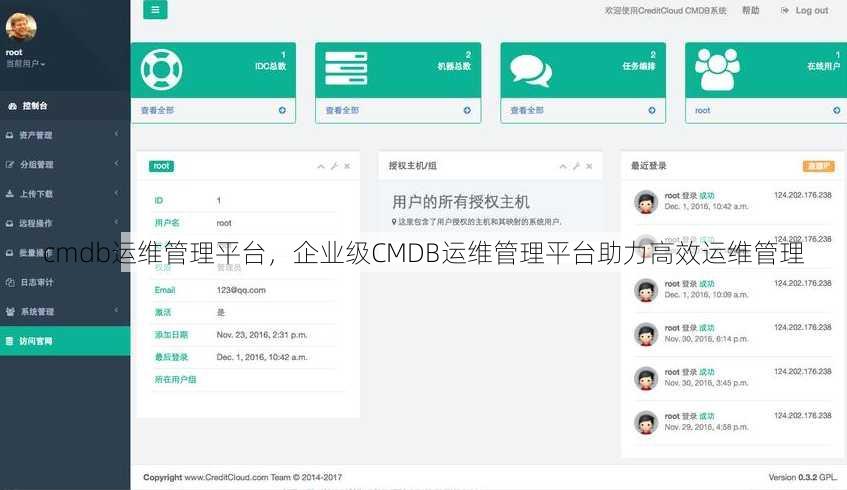 cmdb运维管理平台
