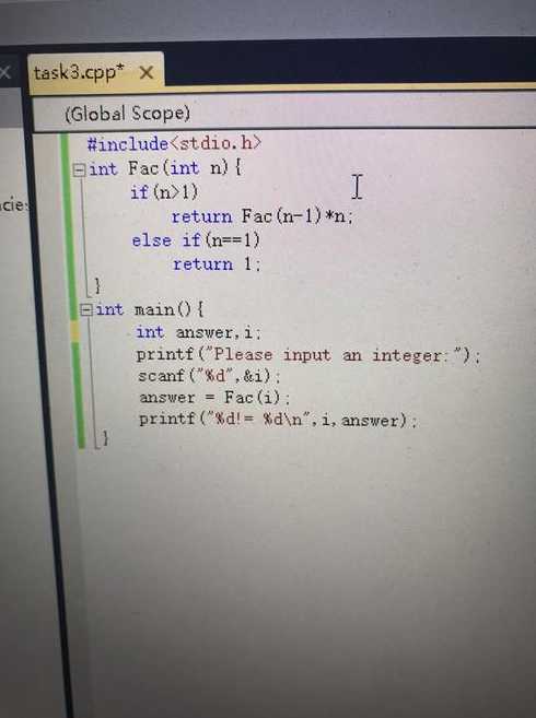 阶乘函数c语言（阶乘函数c++语言）