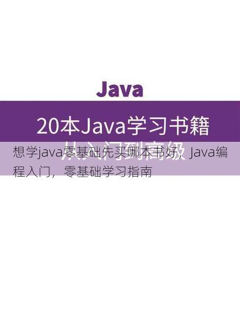 想学java零基础先买哪本书好