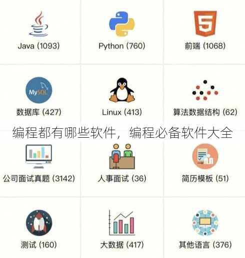 编程都有哪些软件