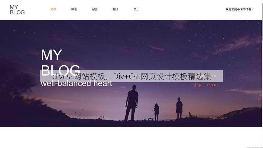 divcss网站模板