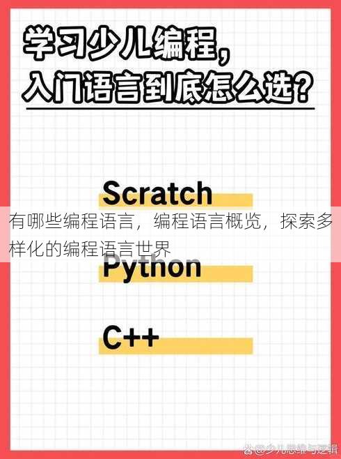 有哪些编程语言
