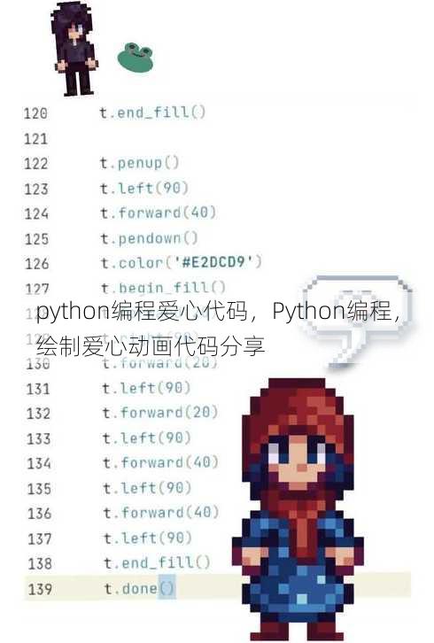 python编程爱心代码