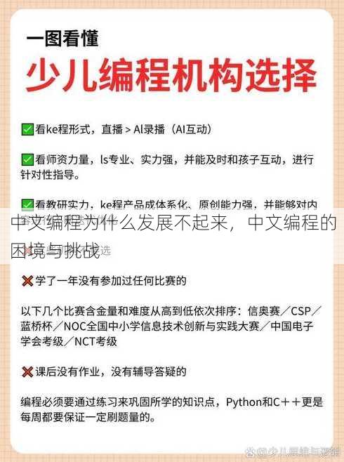 中文编程为什么发展不起来