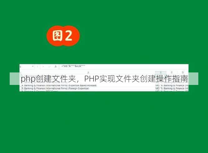 php创建文件夹