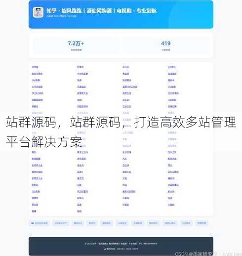 站群源码
