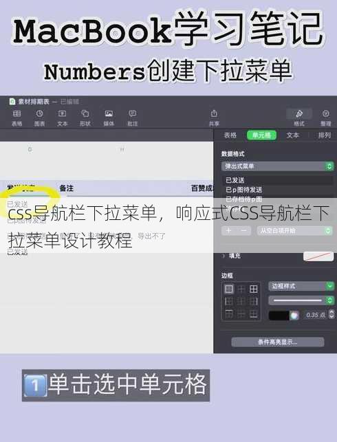 css导航栏下拉菜单
