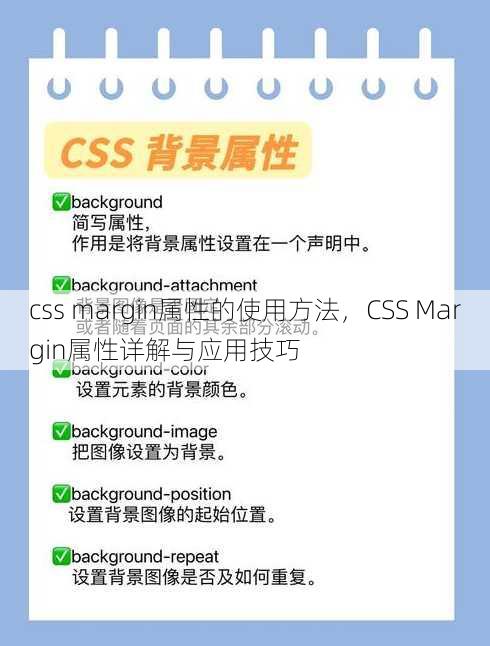 css margin属性的使用方法