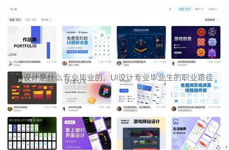 ui设计是什么专业毕业的