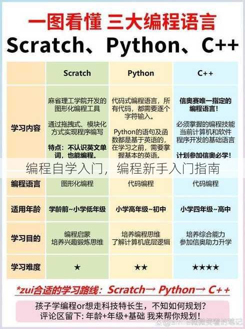 编程自学入门