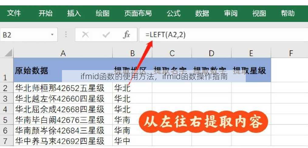 ifmid函数的使用方法