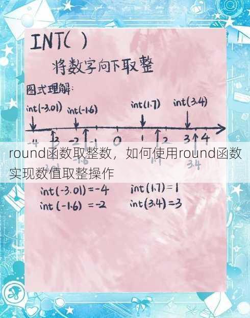 round函数取整数