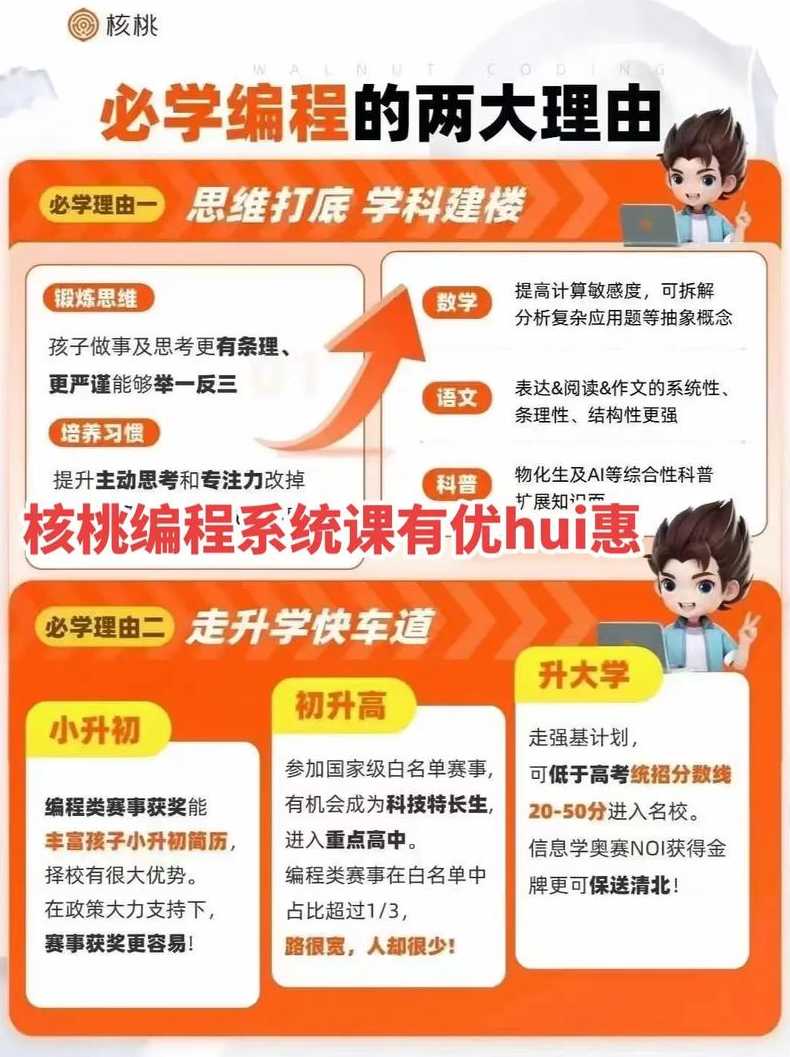 核桃编程学了一年不想学了（核桃编程入门课一年学费多少）