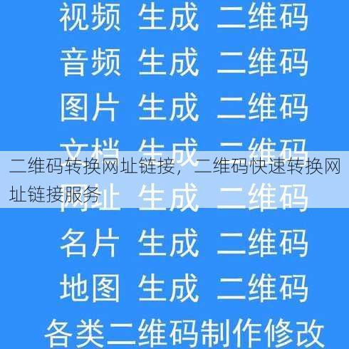 二维码转换网址链接