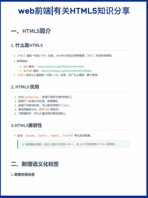 html5权威指南下载（html5官方）