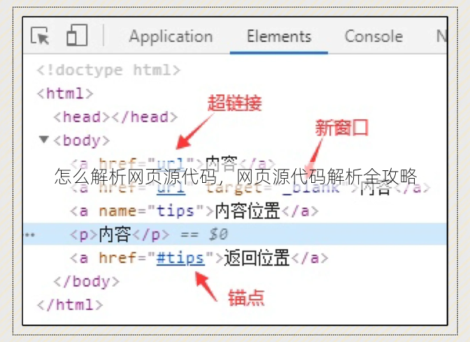怎么解析网页源代码