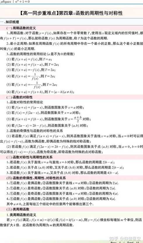 周期函数是什么（周期函数是什么时候的知识点）