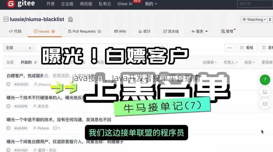 java接单