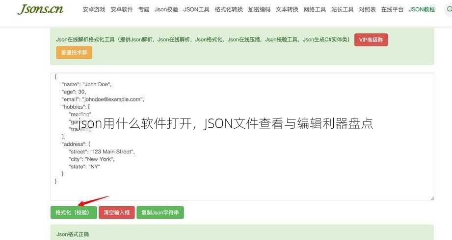 json用什么软件打开