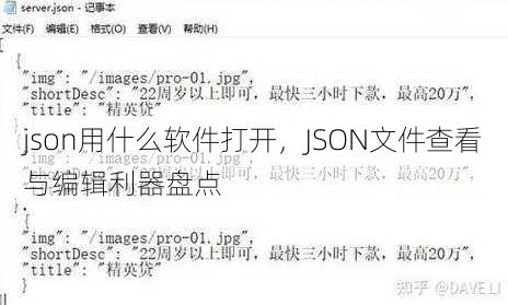 json用什么软件打开