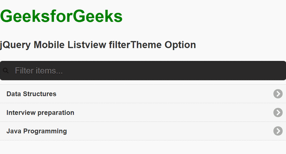jquery filter