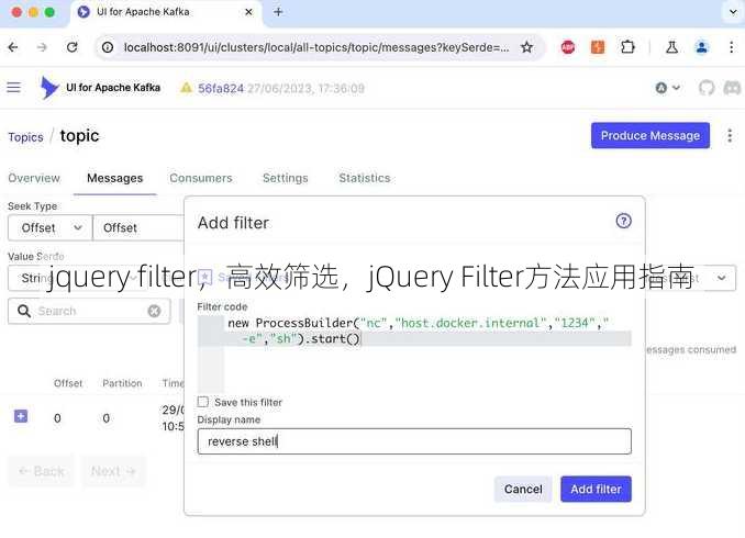 jquery filter