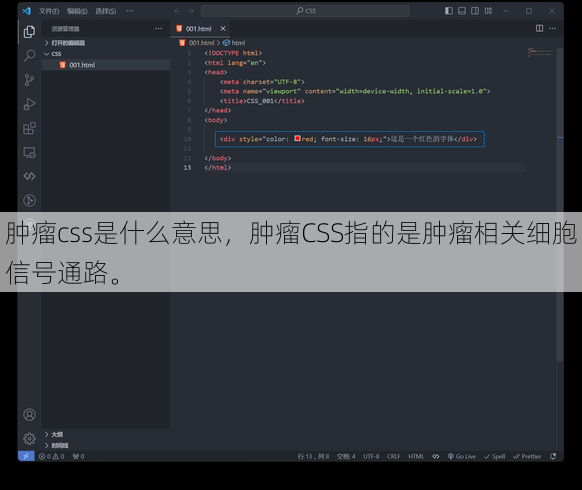 肿瘤css是什么意思