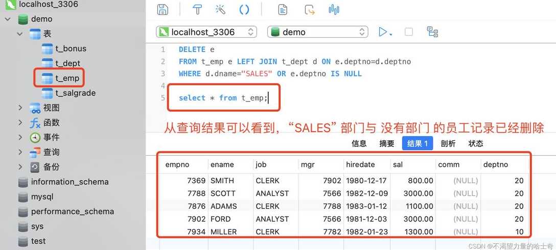 关于deletemysql的信息