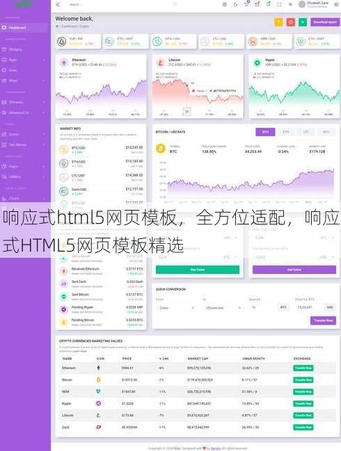 响应式html5网页模板